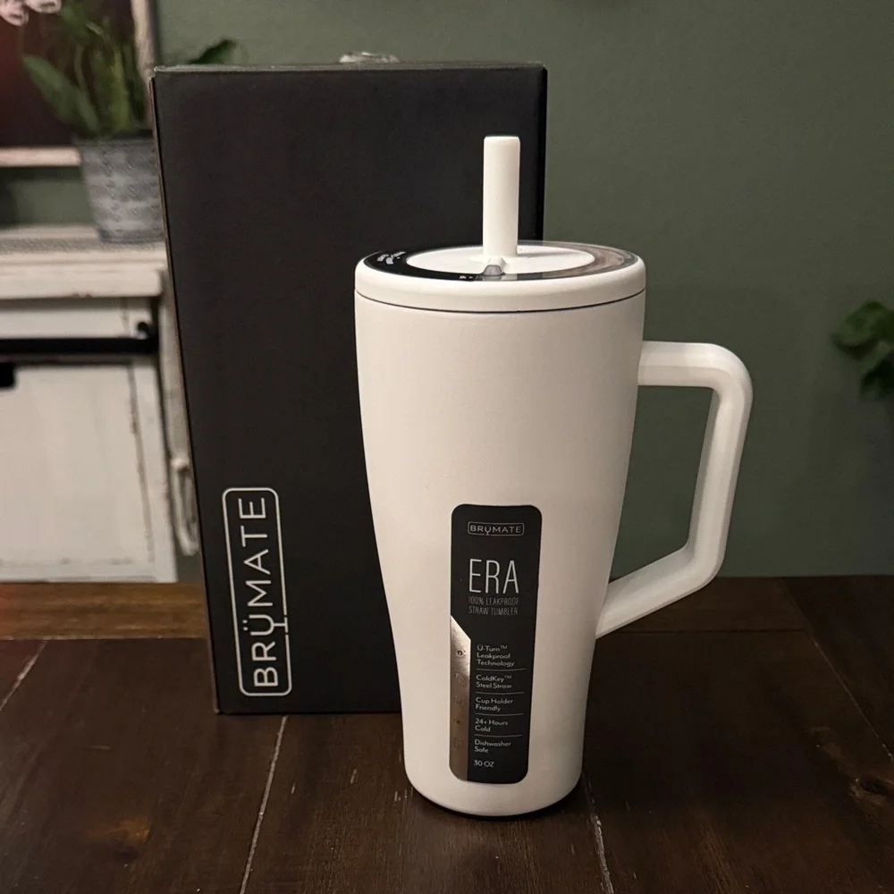 BruMate Era 30oz Tumbler in Matte White! New!